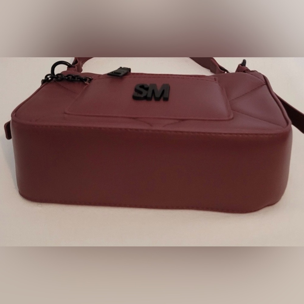 Steve Madden Burgundy Crossbody Shoulder Bag - Picture 6 of 16
